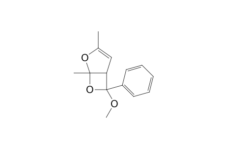 1,3-Dimethyl-6-methoxy-6-exo-phenyl-2,7-dioxabicyclo[3.2.0]hep-3-ene