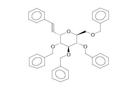 ALPHA-1,5-ANHYDRO-1-C-(PHENYLETHYNYL)-2,3,4,6-TETRA-O-BENZYL-D-GLUCITOL