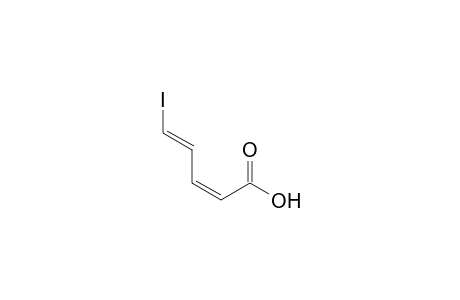 (2Z,4E)-5-Iodo-penta-2,4-dienoic acid