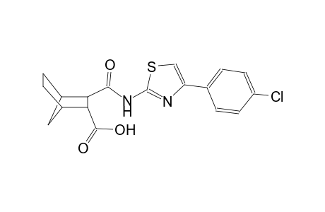 3-({[4-(4-chlorophenyl)-1,3-thiazol-2-yl]amino}carbonyl)bicyclo[2.2.1]heptane-2-carboxylic acid