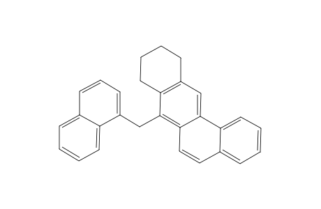 7-[1-(Naphthylmethyl)]-8,9,10,11-tetrahydrobenz[a]anthracene