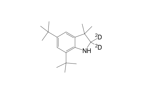 1H-Indole-2-d, 5,7-bis(1,1-dimethylethyl)-2,3-dihydro-2-d-3,3-dimethyl-