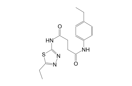 N~1~-(4-ethylphenyl)-N~4~-(5-ethyl-1,3,4-thiadiazol-2-yl)succinamide