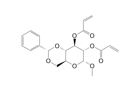 METHYL-4,6-O-BENZYLIDENE-2,3-O-DIACRYLOYL-ALPHA-D-GLUCOPYRANOSIDE