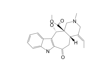 19,20-Didehydro-6.alpha.-hydroxy-Ervatamine
