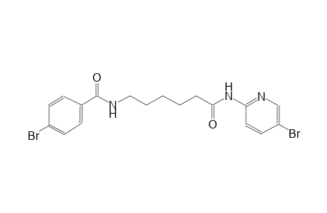 benzamide, 4-bromo-N-[6-[(5-bromo-2-pyridinyl)amino]-6-oxohexyl]-