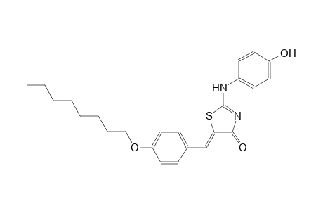 (5Z)-2-(4-hydroxyanilino)-5-[4-(octyloxy)benzylidene]-1,3-thiazol-4(5H)-one