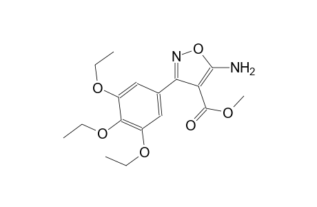 4-isoxazolecarboxylic acid, 5-amino-3-(3,4,5-triethoxyphenyl)-,methyl ester
