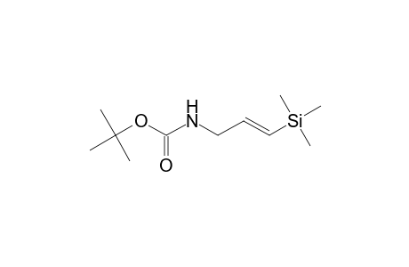 N-[(E)-3-trimethylsilylallyl]carbamic acid tert-butyl ester