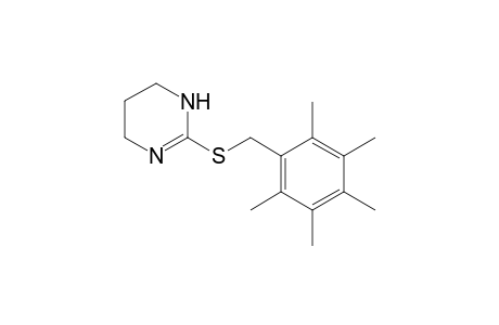 Pyrimidine, 3,4,5,6-tetrahydro-2-pentamethylbenzylthio-