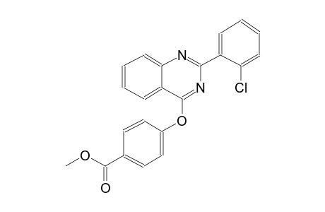 methyl 4-{[2-(2-chlorophenyl)-4-quinazolinyl]oxy}benzoate