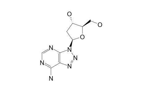 7-AMINO-3-(2'-DEOXY-BETA-D-ERYTHRO-PENTOFURANOSYL)-3H-1,2,3-TRIAZOLO-[4,5-D]-PYRIMIDINE