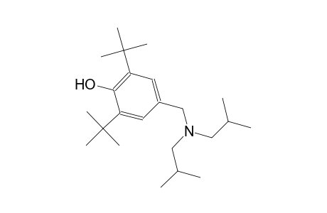 phenol, 4-[[bis(2-methylpropyl)amino]methyl]-2,6-bis(1,1-dimethylethyl)-