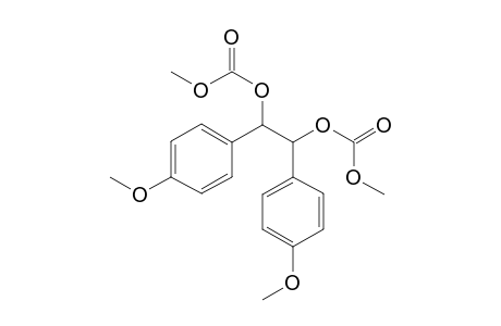 1,2-Bis(4-methoxyphenyl)ethane-1,2-diyl dimethyl dicarbonate