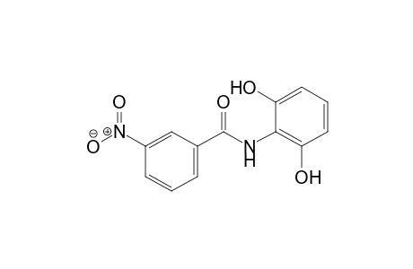 Benzamide, N-(2,6-dihydroxyphenyl)-3-nitro-