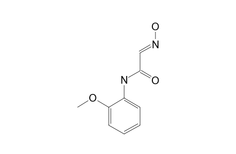 o-GLYOXYLANISIDIDE, 2-OXIME