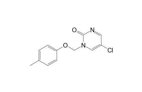 2(1H)-Pyrimidinone, 5-chloro-1-[(4-methylphenoxy)methyl]-