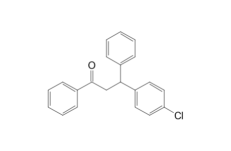 3-(4-chlorophenyl)-1,3-diphenyl-1-propanone