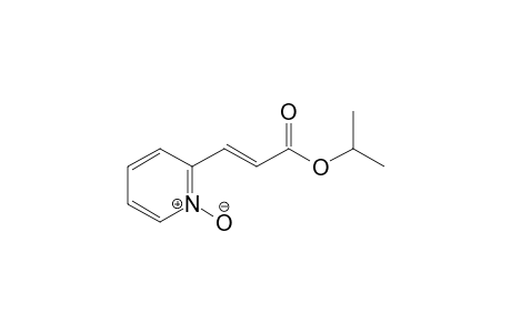 (E)-3-(1-oxido-2-pyridin-1-iumyl)-2-propenoic acid propan-2-yl ester