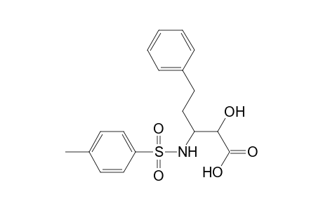 2-Hydroxy-5-phenyl-3-(tosylamino)pentanoic acid