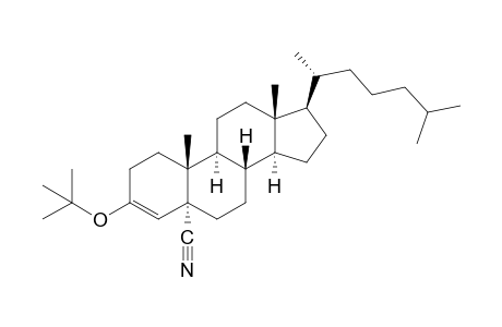 3-Tert-butoxy-5α-cholest-3-ene-5-carbonitrile