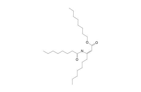 (Z)-3-(caprylylamino)dec-2-enoic acid octyl ester