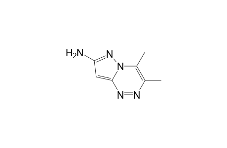 3,4-Dimethylpyrazolo[5,1-c][1,2,4]triazin-7-amine