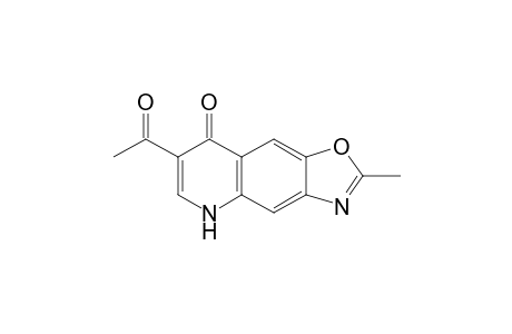 7-Acetyl-2-methyl-8-oxo-oxazolo[5,4-g]quinoline