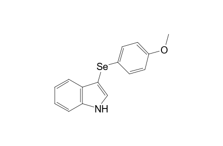 3-[(4-Methoxyphenyl)selanyl]-1H-indole