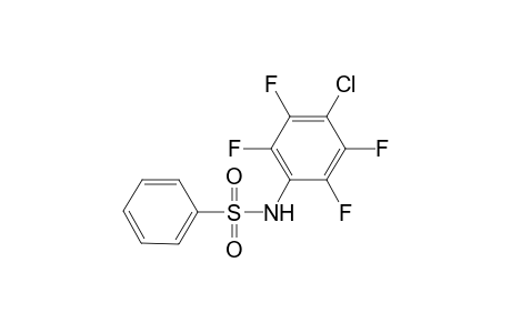 Benzenesulfonamide, N-(4-chloro-2,3,5,6-tetrafluorophenyl)-