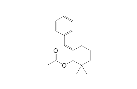 (E)-6,6-Dimethyl-2-(Benzylidene)cyclohexyl acetate