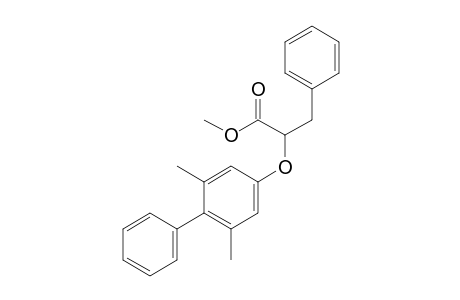 methyl 2-(3,5-dimethyl-4-phenyl-phenoxy)-3-phenyl-propanoate