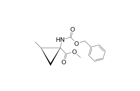 Methyl (1S,2R)-(-)-1-N-Benzyloxycarbonylamino-2-methylcyclopropanecarboxylate