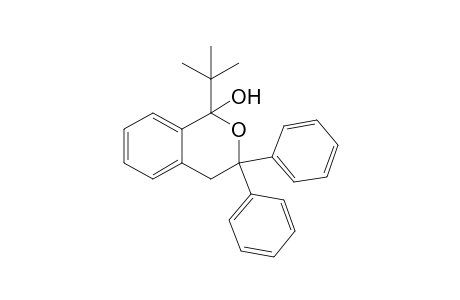 1-tert-Butyl-3,3-diphenyl-3,4-dihydro-1H-2-benzopyran-1-ol