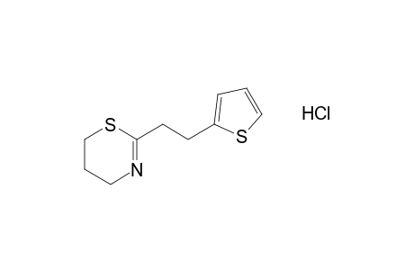 5,6-dihydro-2-[2-(2-thienyl)ethyl]-4H-1,3-thiazine, monohydrochloride