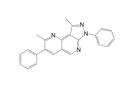 2,9-Dimethyl-3,7-diphenyl-7H-pyrazolo[3,4-h][1,6]naphthyridin