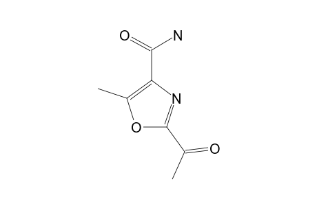 4-Oxazolecarboxamide, 2-acetyl-5-methyl-