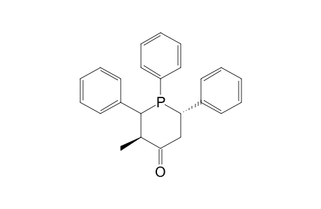 3-METHYL-1,2,6-TRIPHENYL-4-PHOSPHORINANONE