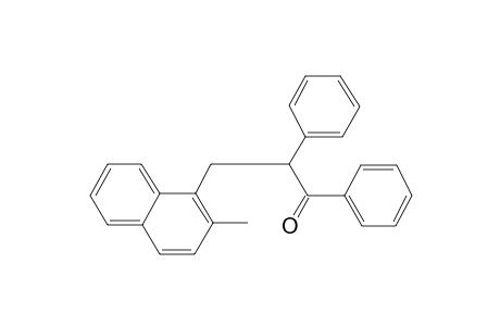 3-(2-Methyl-1-naphthyl)-1,2-diphenyl-1-propanone