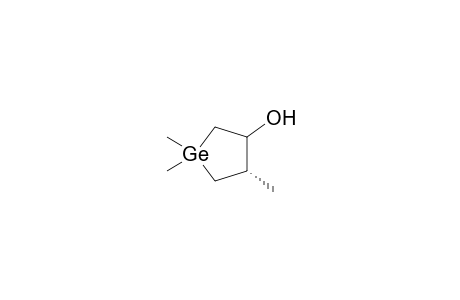1,1,4-Trimethyl-3-hydroxy-1-germacyclopentane