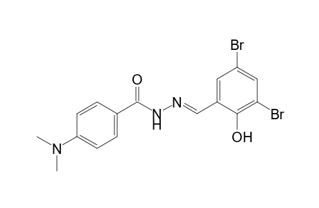 p-(dimethylamino)benzoic acid, (3,5-dibromosalicylidene)hydrazide