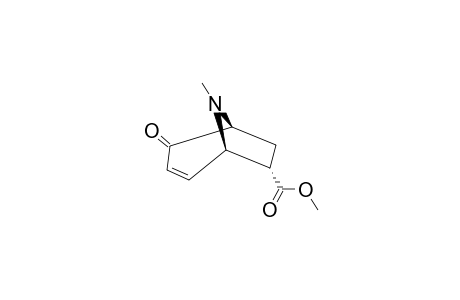 METHYL-8-METHYL-2-OXO-8-AZABICYCLO-[3.2.1]-OCT-3-ENE-6-ENDO-CARBOXYLATE