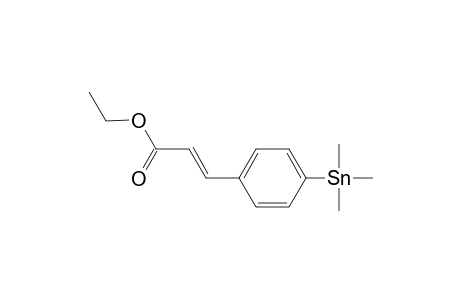 (E)-Ethyl 3-(4-(trimethylstannyl)phenyl)acrylate