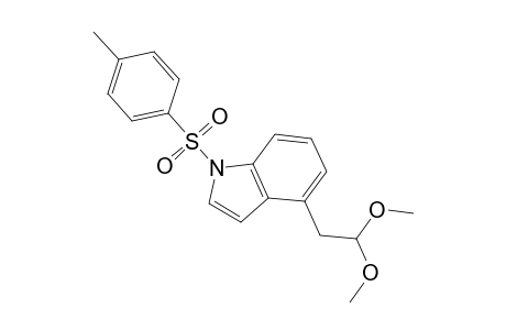 4-(2,2-Dimethoxyethyl)-1-[(4-methylphenyl)sulfonyl]-1H-indole