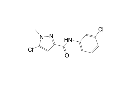 5-chloro-N-(3-chlorophenyl)-1-methyl-1H-pyrazole-3-carboxamide