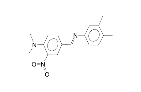N-(4-dimethylamino-3-nitrobenzylidene)-3,4-dimethylaniline