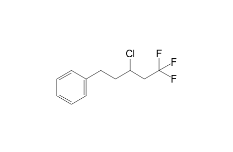 (3-Chloro-5,5,5-trifluoropentyl)benzene