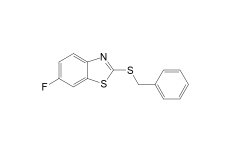 2-(Benzylsulphanyl)-6-fluoro-1,3-benzothiazole