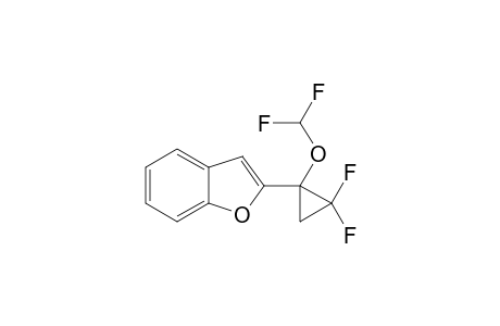 1-(BENZOFURAN-2-YL)-2,2-DIFLUORO-1-DIFLUOROMETHOXY-CYCLOPROPANE
