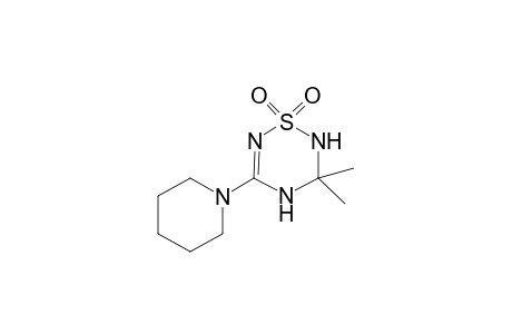 3,3-Dimethyl-5-piperidin-1-yl-3,4-dihydro-2H-[1,2,4,6]thiatriazine 1,1-dioxide